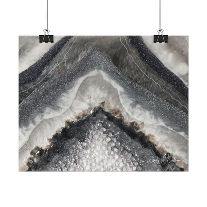 Grey Moonstone Fine Art Print - Splendour
