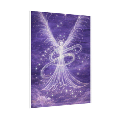 Archangel Zadkiel – Abstract Angel Fine Art Print Compassion, Forgiveness, Transformation