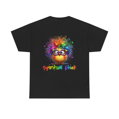 Spiritual Chick – Cute High-Vibe Rainbow Funny T-Shirt