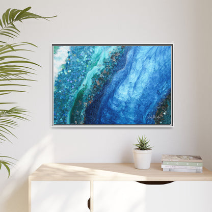 Elucidation Framed Print - Opulence