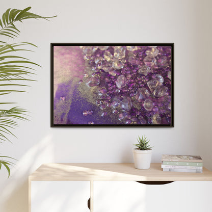 Amethyst Dreams Framed Print - Opulence