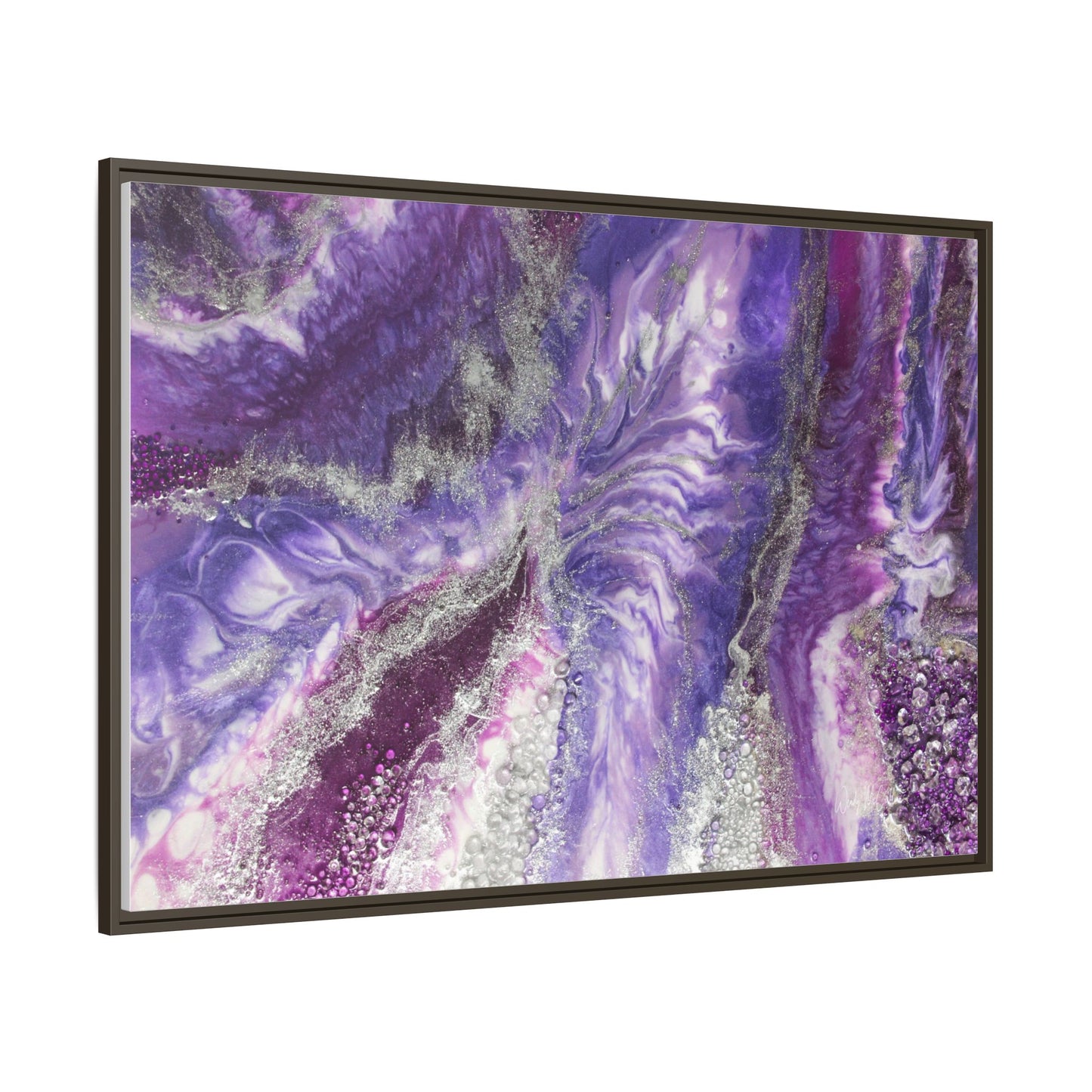 Amethyst Dreams Framed Print - Splendour