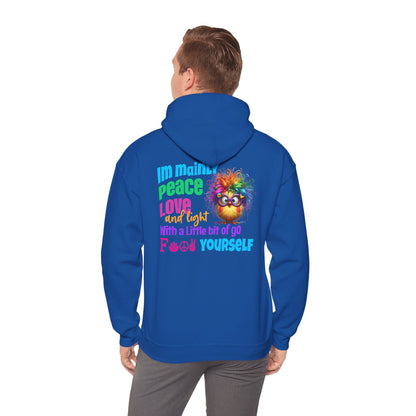 I’m Mainly Peace, Love & Light… with a Little Bit of “Go F💫ck Yourself” – Naughty But Nice Hoodie