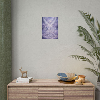 Archangel Jeremiel – Fine Art Print | Angel of Insight, Life Review & Spiritual Clarity