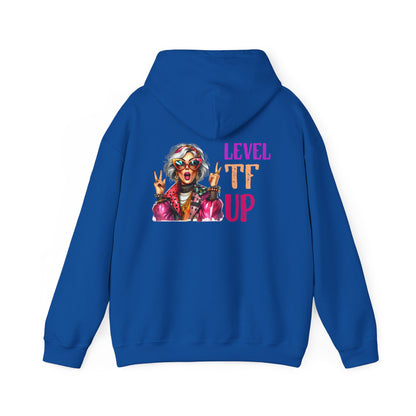 LEVEL TF UP – Sassy Empowerment Hoodie