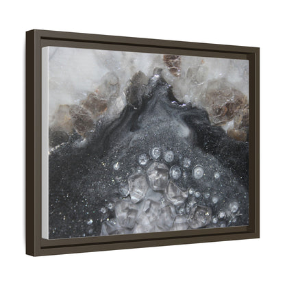 Grey Moonstone Framed Print - Elegance