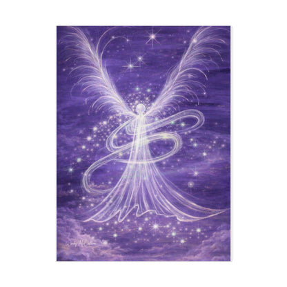 Archangel Zadkiel – Abstract Angel Fine Art Print Compassion, Forgiveness, Transformation