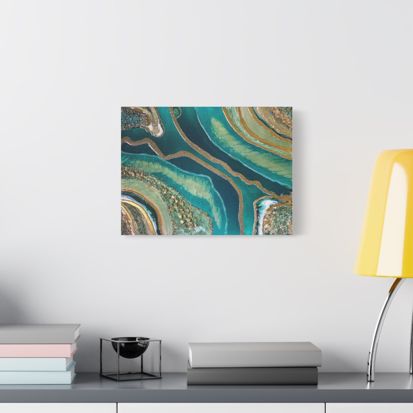 Dioptase Canvas Wall Art - Splendour
