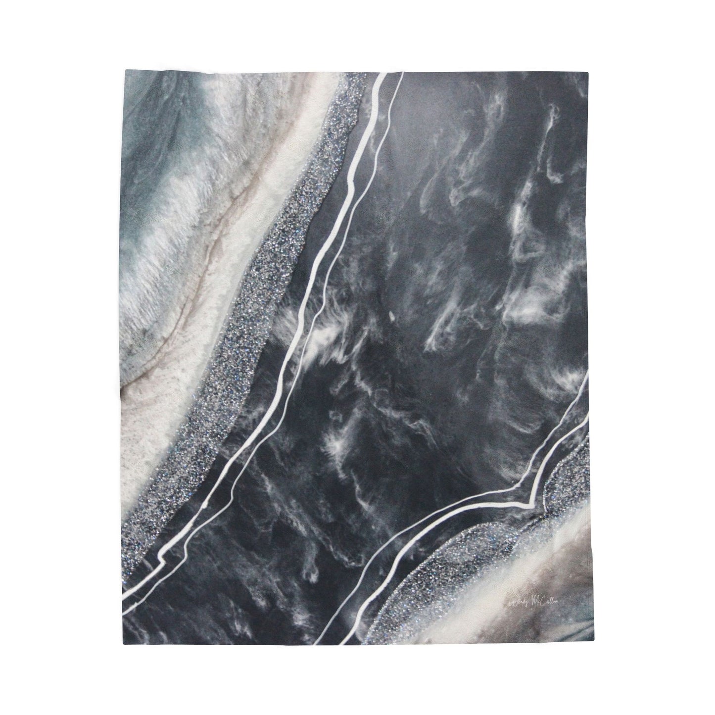Vista Elegance - Velveteen Plush Blanket