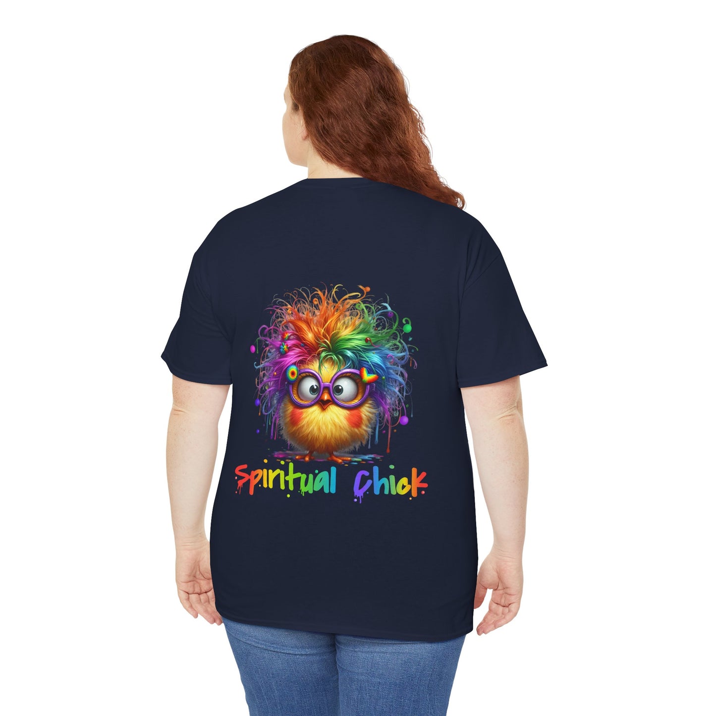 Spiritual Chick – Cute High-Vibe Rainbow Funny T-Shirt