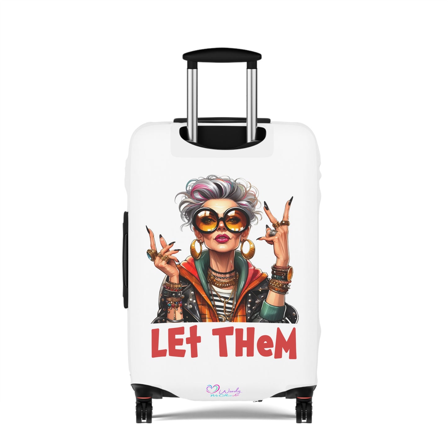 Let Them - Luggage Cover