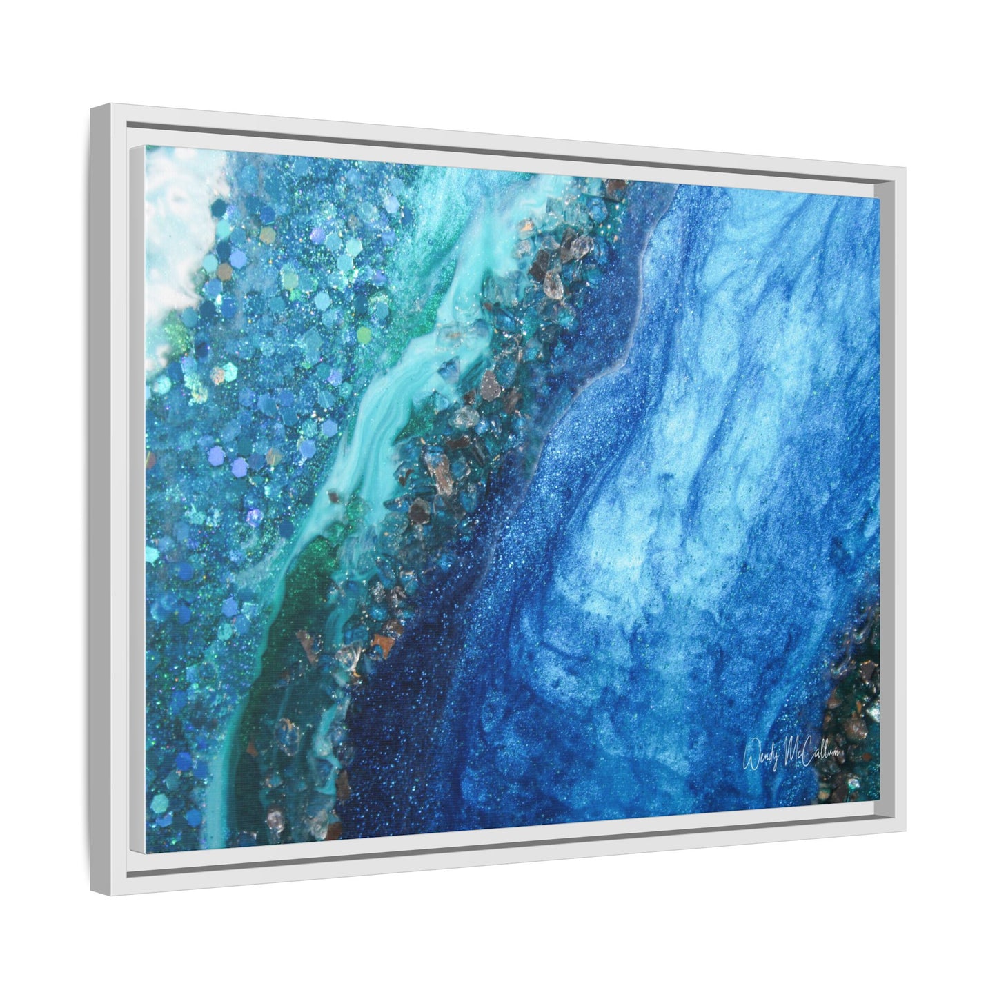 Elucidation Framed Print - Opulence