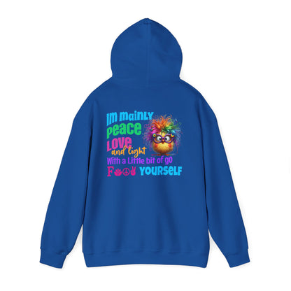 I’m Mainly Peace, Love & Light… with a Little Bit of “Go F💫ck Yourself” – Naughty But Nice Hoodie