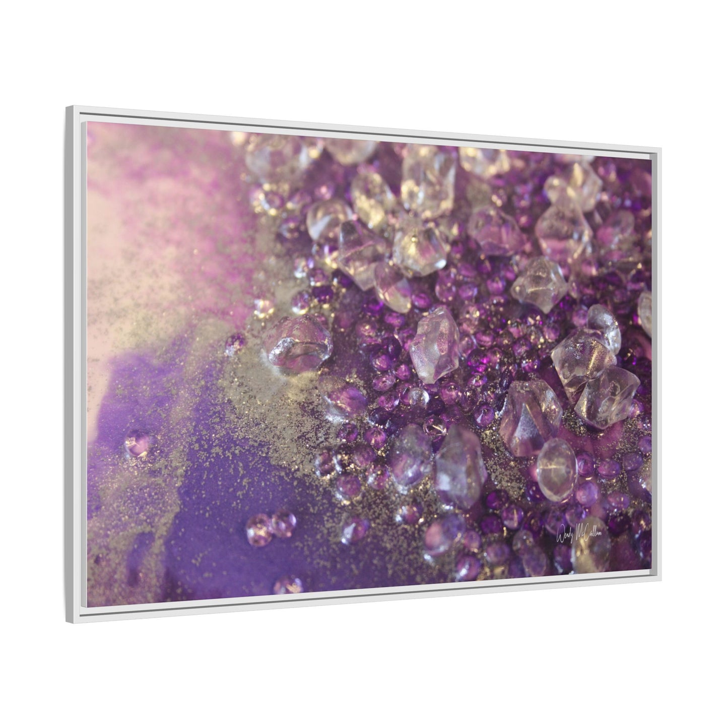 Amethyst Dreams Framed Print - Opulence