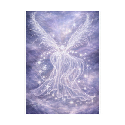 Archangel Jeremiel – Fine Art Print | Angel of Insight, Life Review & Spiritual Clarity