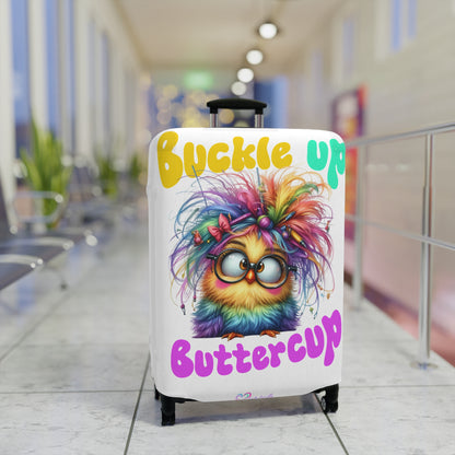 Buckle up Buttercup - Luggage Cover