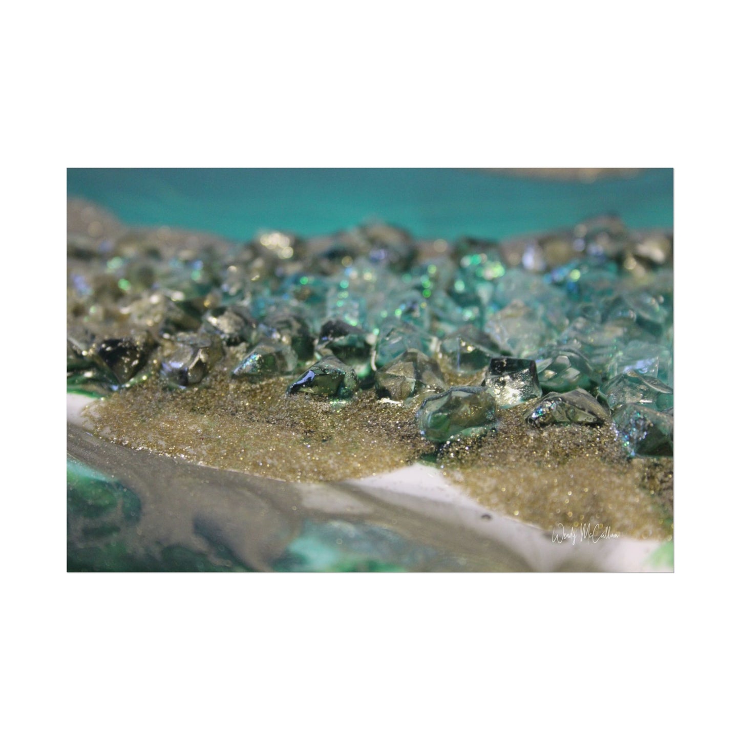 Dioptase Fine Art Print - Elegance