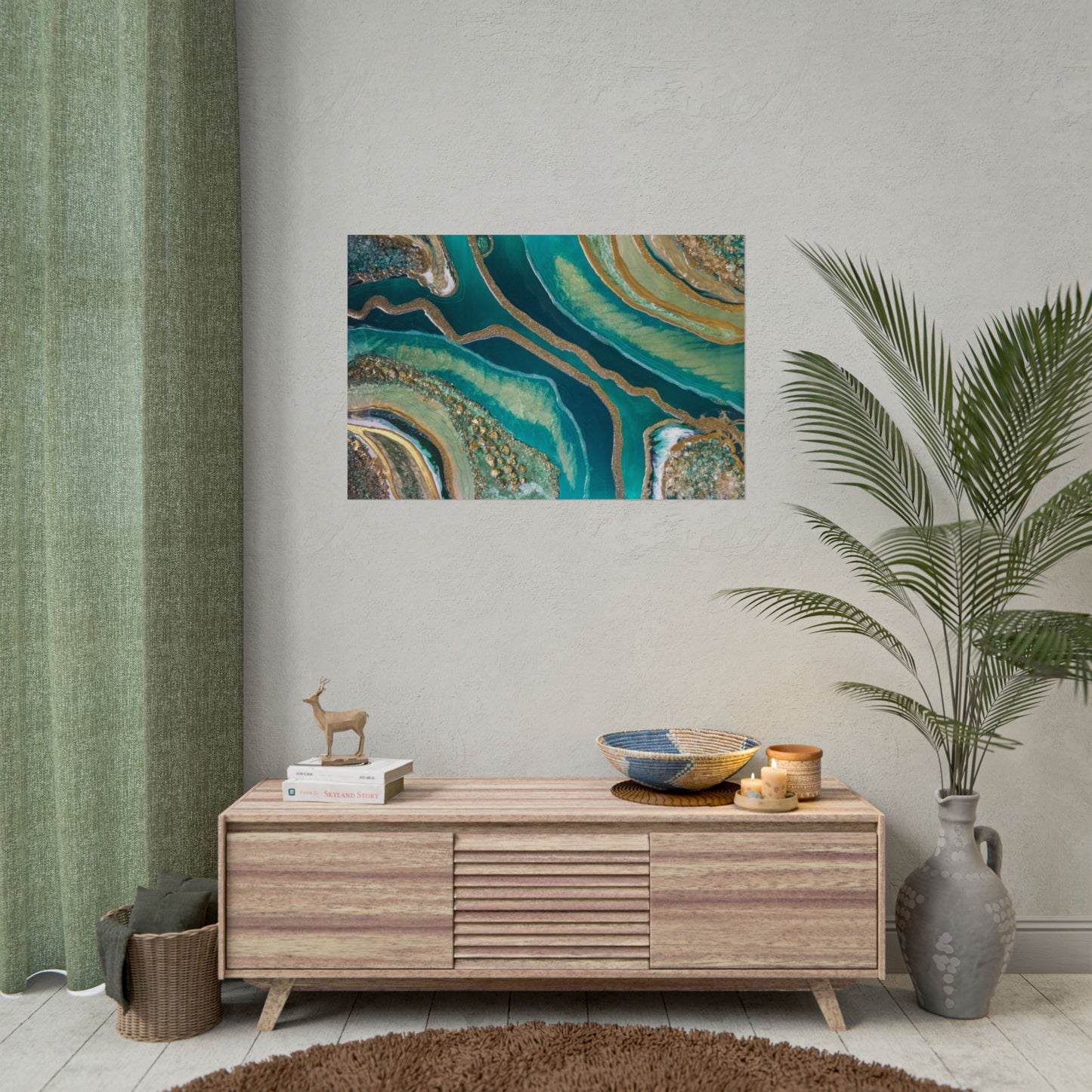 Dioptase Fine Art Print - Splendour