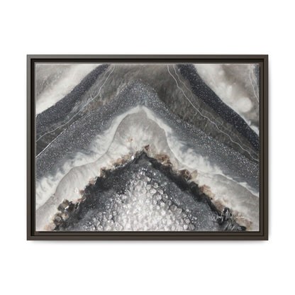 Grey Moonstone Framed Print - Splendour