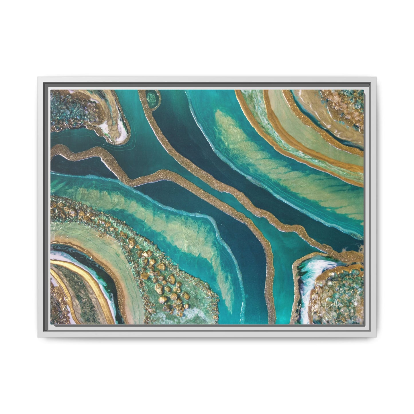 Dioptase Framed Print - Splendour