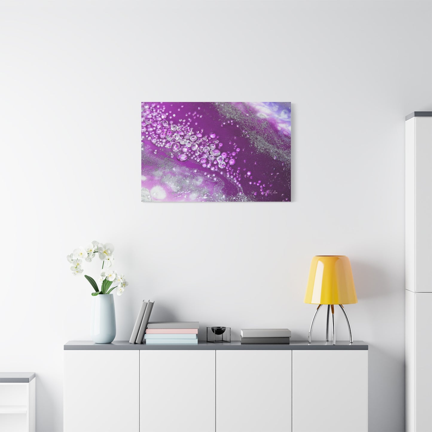 Amethyst Dreams Canvas Wall Art - Grace