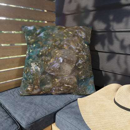 Dioptase Opulence Outdoor Pillow - Patio Cushion
