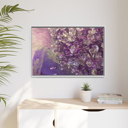 Amethyst Dreams Framed Print - Opulence