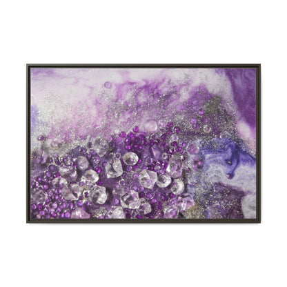 Amethyst Dreams Framed Print - Elegance