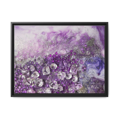 Amethyst Dreams Framed Print - Elegance