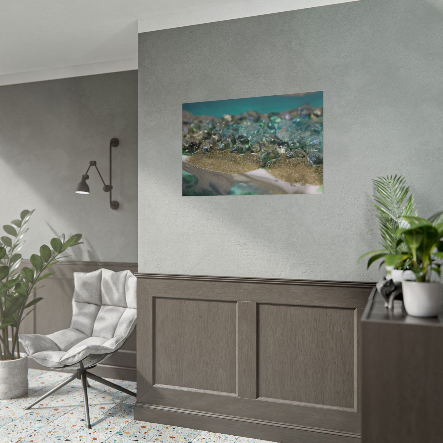 Dioptase Fine Art Print - Elegance