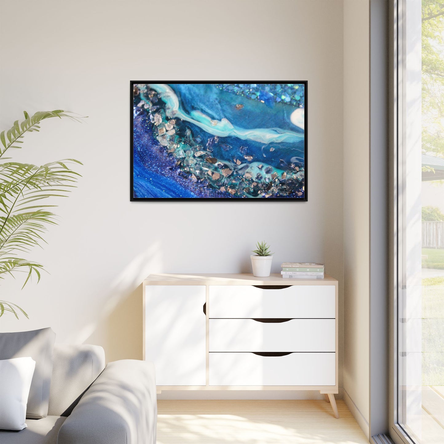 Elucidation Framed Print - Elegance