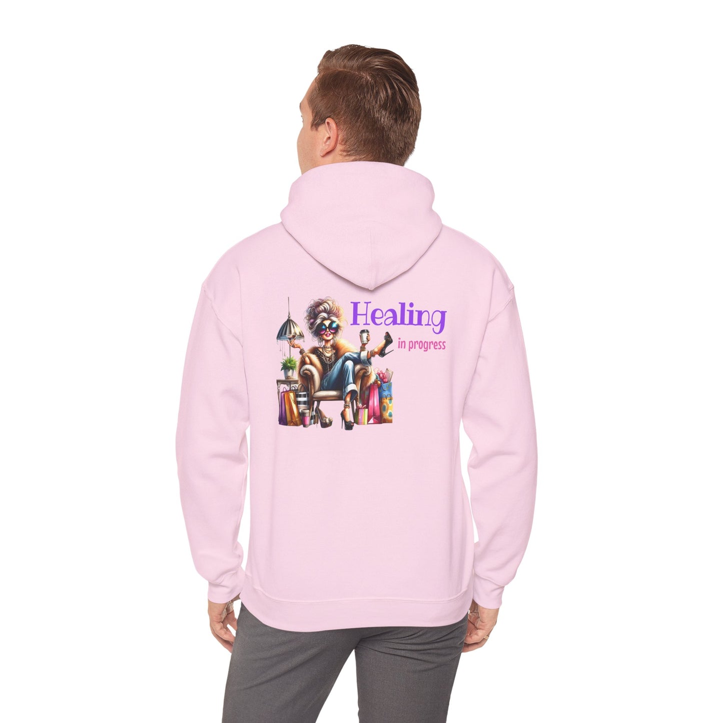 Healing in Progress – Strong Woman Empowerment Hoodie