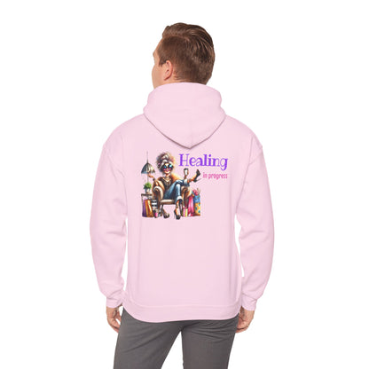 Healing in Progress – Strong Woman Empowerment Hoodie