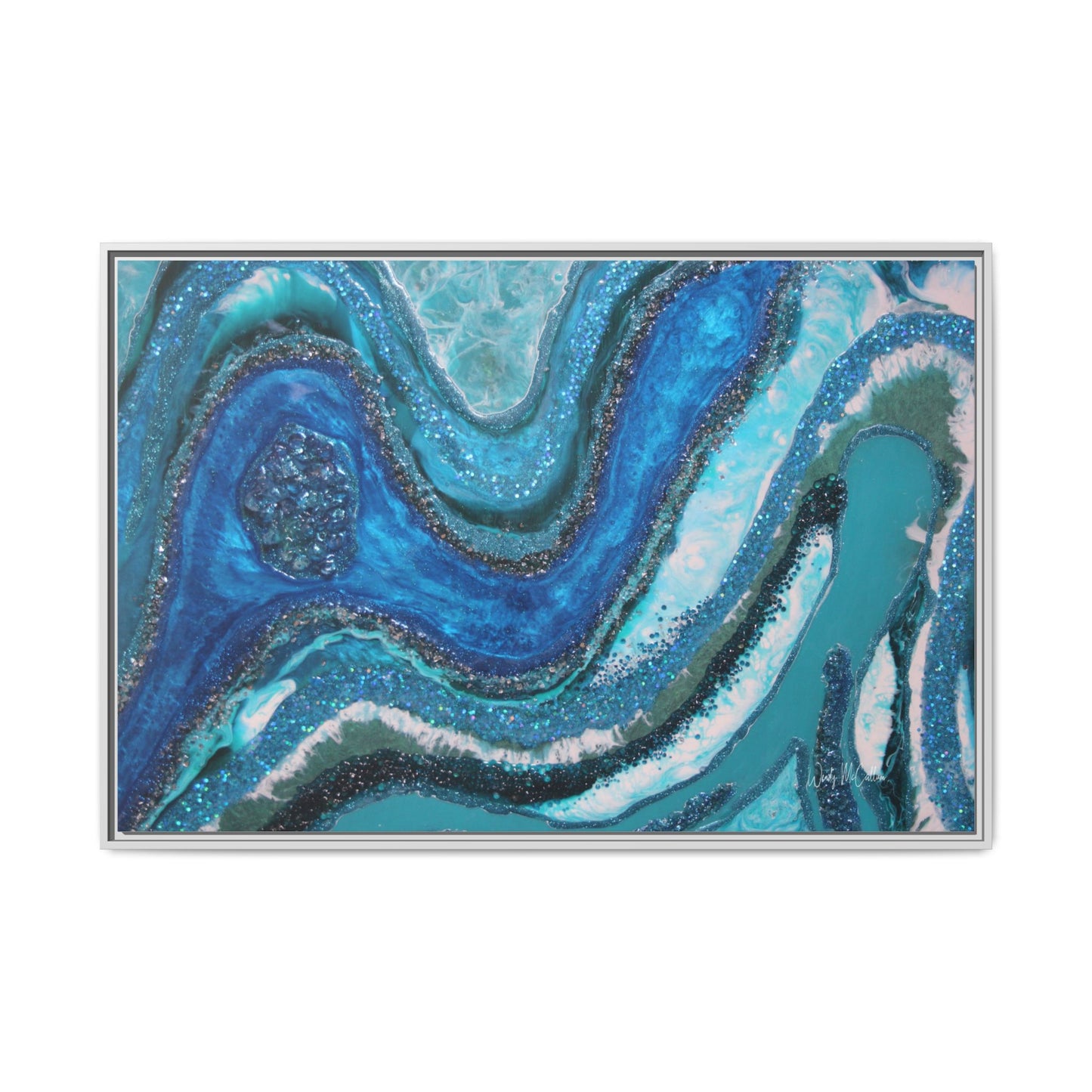 Elucidation Framed Print - Splendour