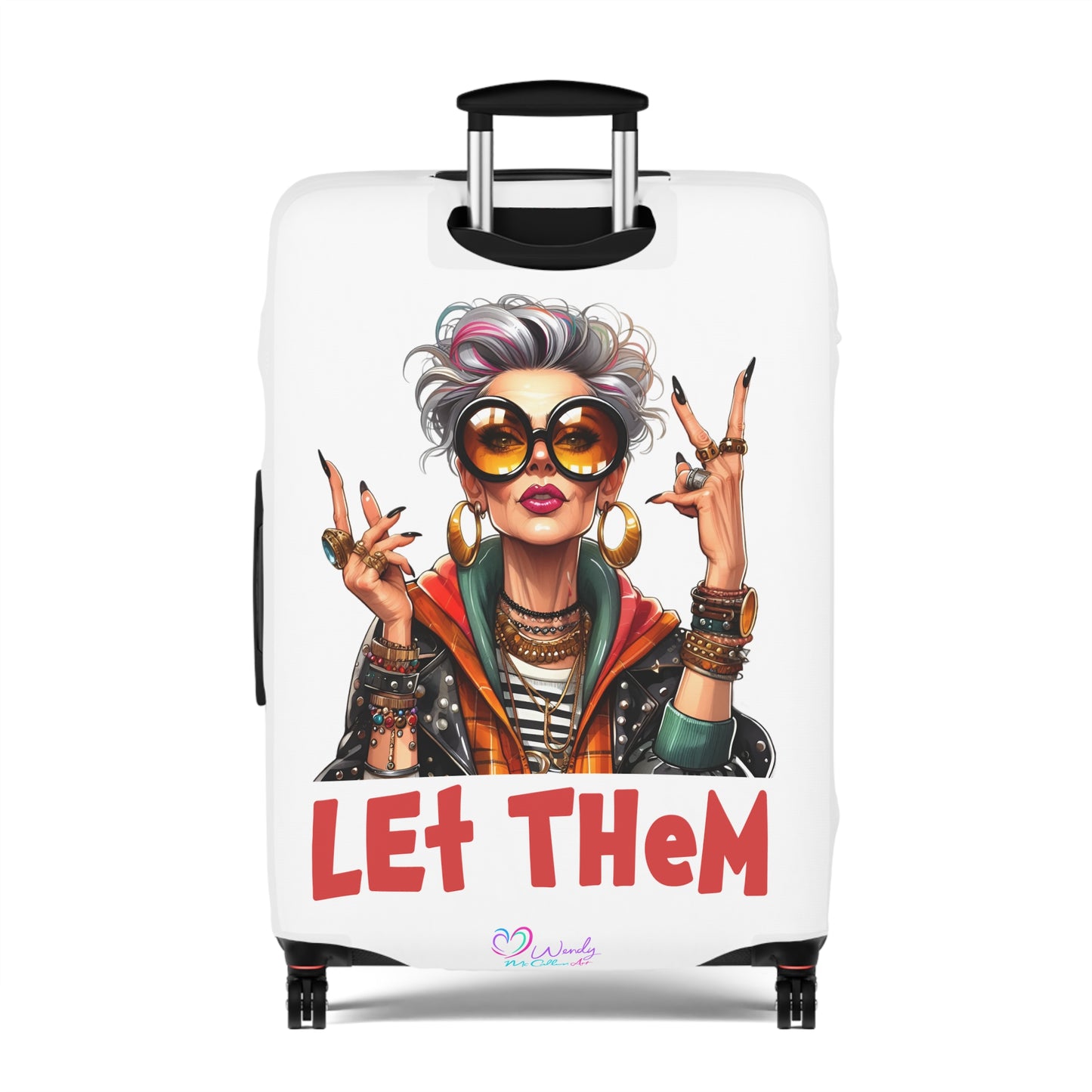Let Them - Luggage Cover