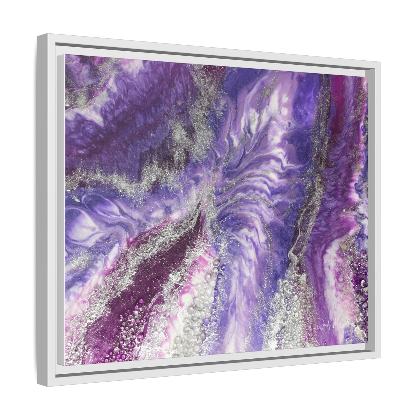Amethyst Dreams Framed Print - Splendour