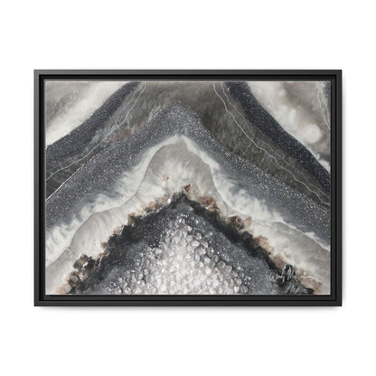 Grey Moonstone Framed Print - Splendour