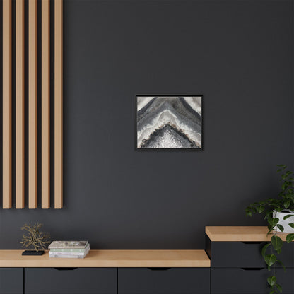 Grey Moonstone Framed Print - Splendour