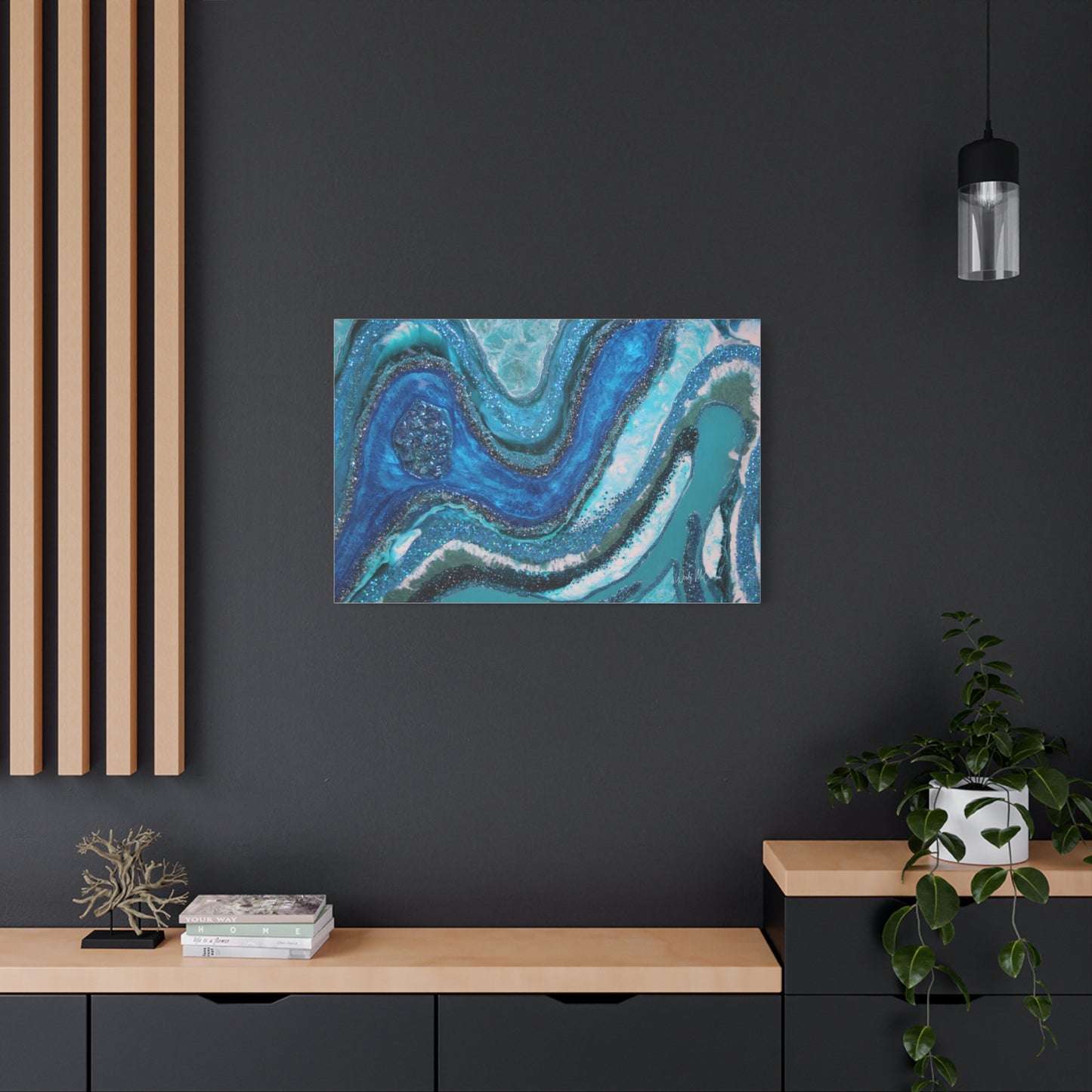 Elucidation Canvas Wall Art - Splendour