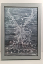 Load image into Gallery viewer, Archangel Jeremiel (Archangel of Change) - Framed Embellished Fine Art Print