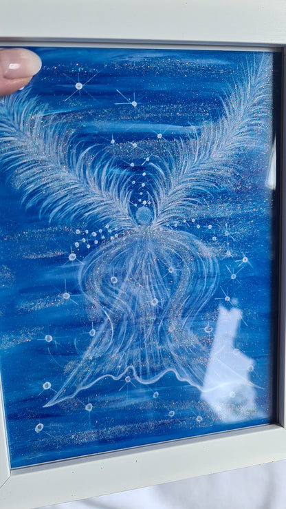 Archangel Gabriel FRAMED FINE ART PRINT -