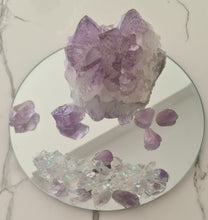 Load image into Gallery viewer, Mirror Candle plate Candle holder trinket dish