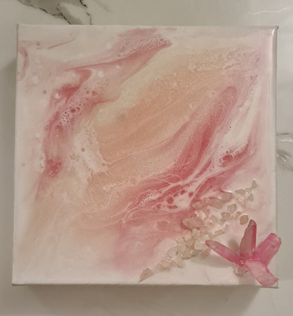 Love Infusion series - Mini Geode Art   5/6