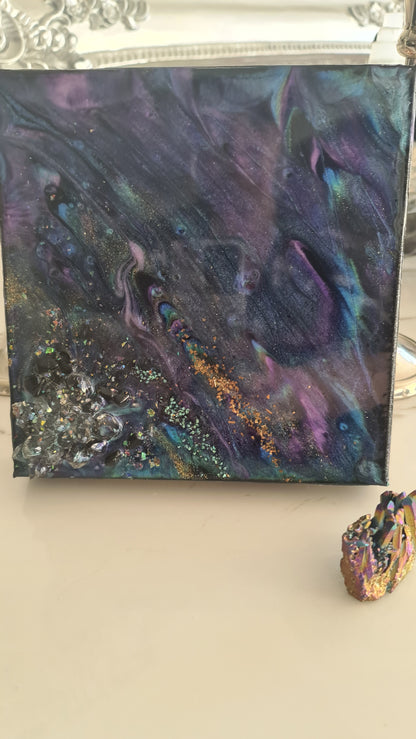 Eclipse protector - Mini Geode Art   3/5 in series