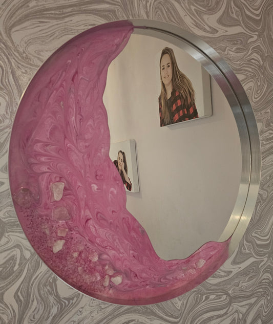 Unique Crystal Mirrors – Functional Art for Energy & Elegance -Love