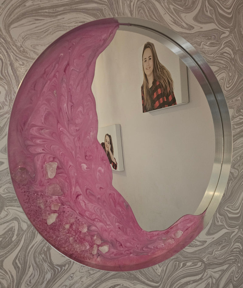 Unique Crystal Mirrors – Functional Art for Energy & Elegance -Love