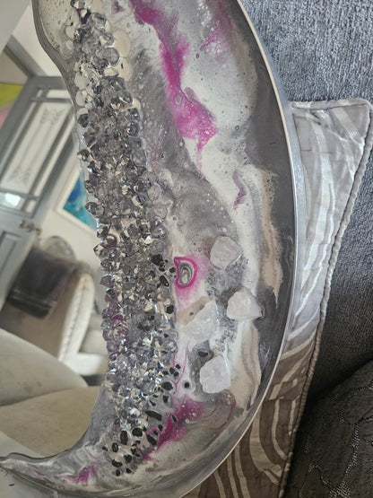 Resin Mirror - Protection, love & harmony