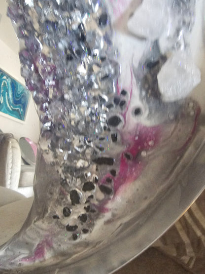 Resin Mirror - Protection, love & harmony