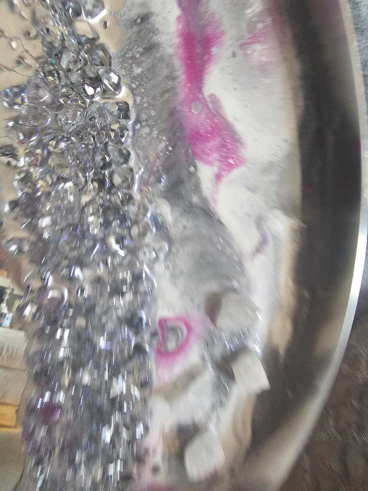 Resin Mirror - Protection, love & harmony