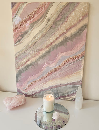 Soul Radiance – Intuitive Crystal Wall Art 1 of 2
